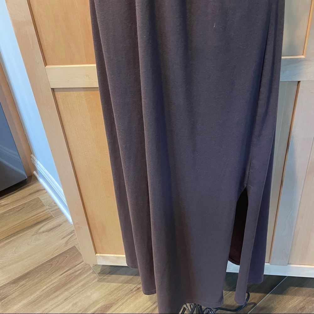 Faded Glory brown summer halter Dress size Medium - Picture 4 of 8